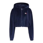 Zip Hoodie Tommy Jeans , Blue , Dames