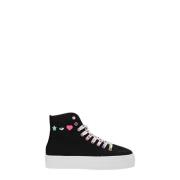 Hoge Top Sneakers Chiara Ferragni Collection , Black , Dames