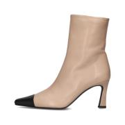 Dames Enkellaarsjes Alba Notre-v , Beige , Dames