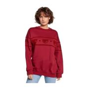 Crewneck Sweatshirt Chiara Ferragni Collection , Red , Dames