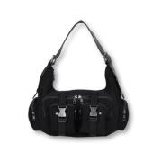 Scuba Buckle Tas Núnoo , Black , Dames