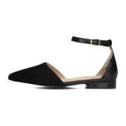 Dames Ballerina's Vk2163 Notre-v , Black , Dames