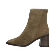 Dames Enkellaarsjes 05-131 Notre-v , Beige , Dames