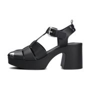 Dames Sandalen 7819 Notre-v , Black , Dames