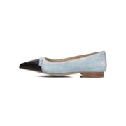 Dames Ballerina's Vk1011 Notre-v , Blue , Dames