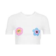 Korte Mouw T-shirt Chiara Ferragni Collection , White , Dames