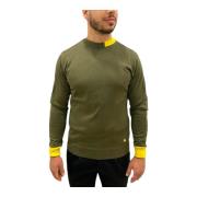 Crew Neck Sweater Manuel Ritz , Green , Heren