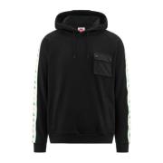 Heren Hoodie 222 Banda Sirio Kappa , Black , Heren