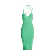 Lange Jurk Calvin Klein Jeans , Green , Dames