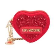 Damesportemonnee Synthetisch Leer Stijlvol Model Love Moschino , Red ,...