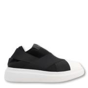 Elastische Sneaker Edge X Fessura , Black , Dames