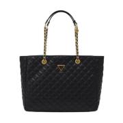 Stijlvolle Schoudertas voor Vrouwen Guess , Black , Dames