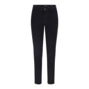 Klassieke Denim Jeans met 5 Zakken Guess , Black , Dames