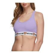 Mouwloze Top Moschino , Purple , Dames