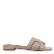 Leren Slipper 760Z10Vk Planas Bibi Lou , Beige , Dames