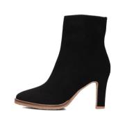 Dames Enkellaarsjes 57436 Notre-v , Black , Dames