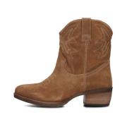 Dames Enkellaarsjes 851 Notre-v , Brown , Dames