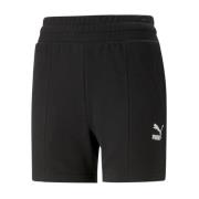 Klassieke Pintuck Shorts Puma , Black , Dames