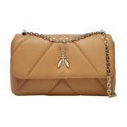 Schoudertas Patrizia Pepe , Beige , Dames