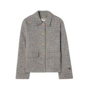 Dogtooth Jack met Gouden Knopen Busnel , Gray , Dames