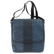 Pre-owned Plastic shoulder-bags Coach Pre-owned , Blue , Dames