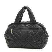 Pre-owned Nylon chanel-bags Chanel Vintage , Black , Dames