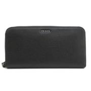 Pre-owned Leather wallets Prada Vintage , Black , Dames