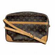 Pre-owned Canvas louis-vuitton-bags Louis Vuitton Vintage , Brown , Da...