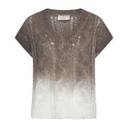 Dove Grey Sweater Kaos , Multicolor , Dames