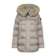 Stijlvolle Herenjas Peuterey , Beige , Dames