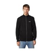 Sportieve Sweater GAS , Black , Heren