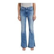 Klassieke Denim Jeans met 5 Zakken GAS , Blue , Dames