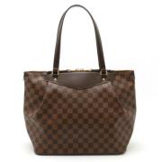 Pre-owned Canvas louis-vuitton-bags Louis Vuitton Vintage , Brown , Da...