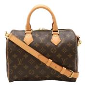 Pre-owned Canvas louis-vuitton-bags Louis Vuitton Vintage , Brown , Da...