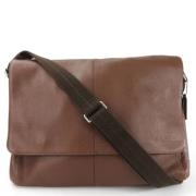 Pre-owned Leather shoulder-bags Coach Pre-owned , Brown , Dames