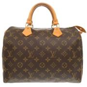 Pre-owned Canvas louis-vuitton-bags Louis Vuitton Vintage , Brown , Da...