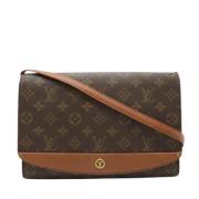 Pre-owned Canvas louis-vuitton-bags Louis Vuitton Vintage , Brown , Da...