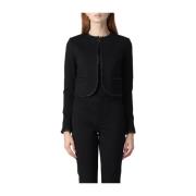 Elegante Jas Twinset , Black , Dames