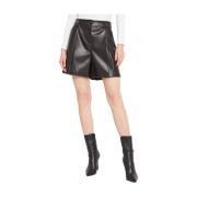 Synthetisch Leren Shorts Gaudi , Black , Dames