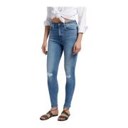 Klassieke Denim Jeans met 5 Zakken GAS , Blue , Dames