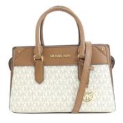 Pre-owned Plastic handbags Michael Kors Pre-owned , White , Dames