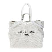 24/7 Tote Shopper Tas Balenciaga , Beige , Dames