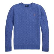 Blauw Heather Julianna Pullover Polo Ralph Lauren , Blue , Dames