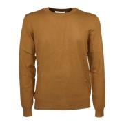 Ronde Hals Trui Trussardi , Brown , Heren