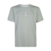 Grijze T-shirts en Polos Calvin Klein Jeans , Gray , Heren