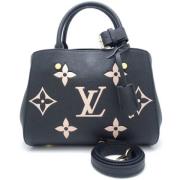 Pre-owned Fabric louis-vuitton-bags Louis Vuitton Vintage , Black , Da...