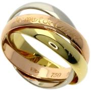 Pre-owned Rose Gold rings Cartier Vintage , Yellow , Dames