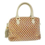 Pre-owned Leather handbags Bally Pre-owned , Beige , Dames