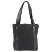 Pre-owned Canvas totes Bvlgari Vintage , Black , Dames