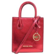 Pre-owned Plastic handbags Michael Kors Pre-owned , Red , Dames